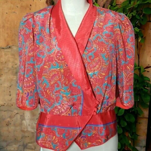Vintage 70s-80s Jacket Top - Picture 1 of 9